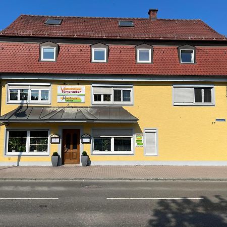 Hotel Restaurant Buergerstuben Altenstadt  Kültér fotó