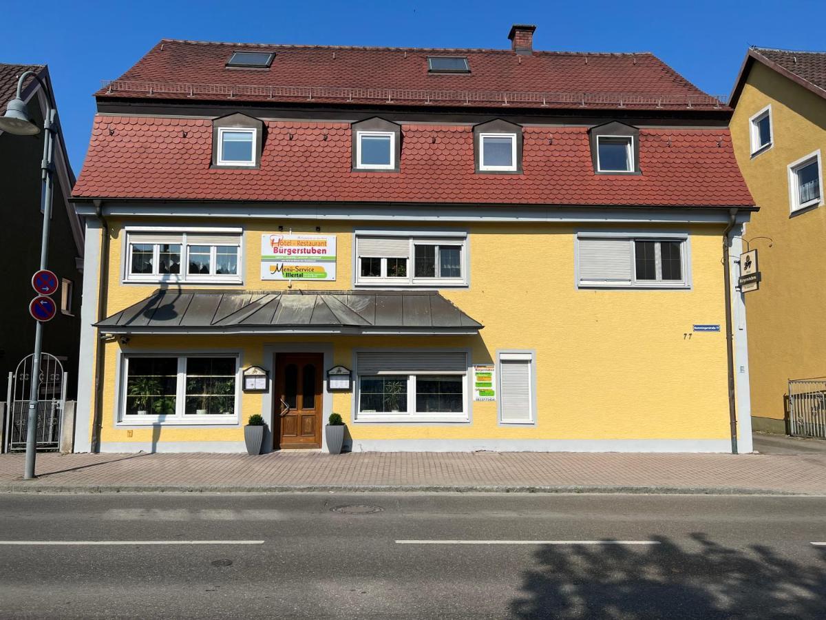 Hotel Restaurant Buergerstuben Altenstadt  Kültér fotó